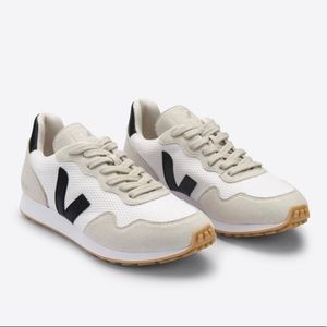 VEJA SNEAKERS - SDU REC ALVEOMESH WHITE BLACK NATURAL